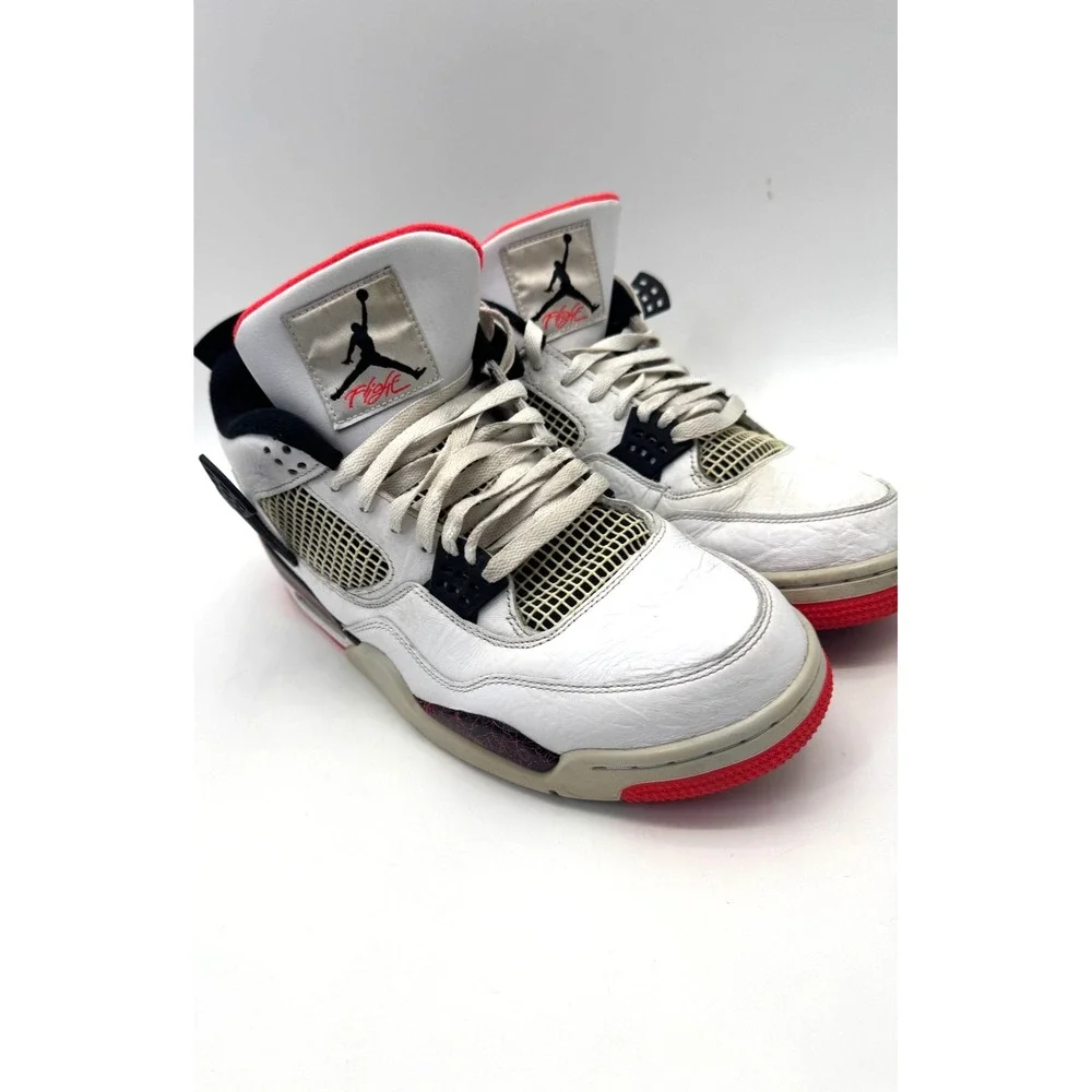Air Jordan 4 Retro Hot Lava Flight Nostalgia Size 13 Mens 308497-116 No Box